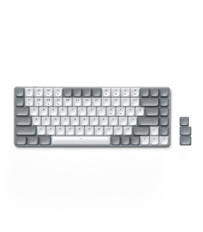 کیبورد مکانیکی بلوتوثی ساتچی مدل Satechi SM1 Slim Mechanical Backlit Bluetooth Keyboard - رنگ سفید
