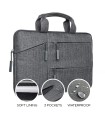 کیف لپ‌تاپ ۱۵ و ۱۶ اینچی ساتچی مدل Satechi Water-Resistant Laptop Carrying Case with Pockets - رنگ مشکی