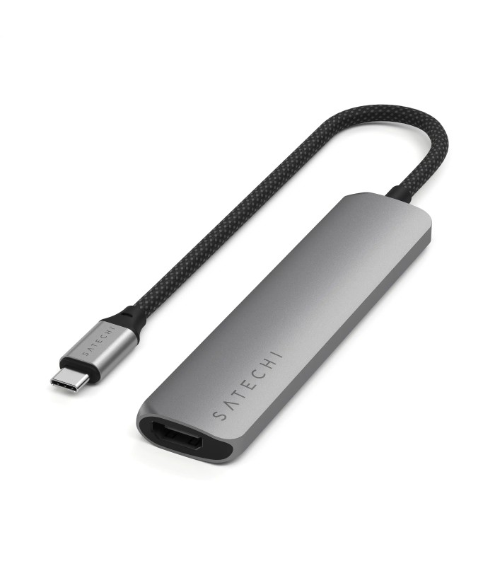 هاب 6 در 1 ساتچی مدل Satechi 6-in-1 USB-C Slim Multiport Adapter