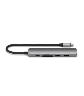 هاب 6 در 1 ساتچی مدل Satechi 6-in-1 USB-C Slim Multiport Adapter