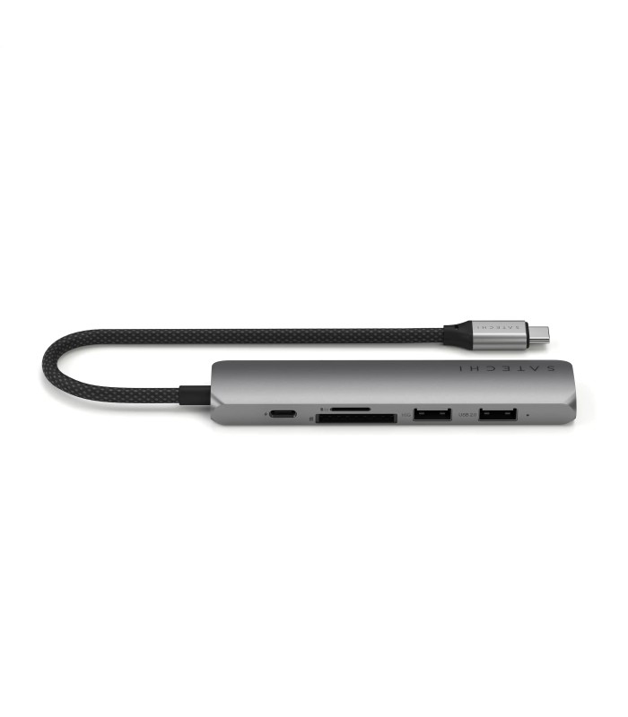 هاب 6 در 1 ساتچی مدل Satechi 6-in-1 USB-C Slim Multiport Adapter