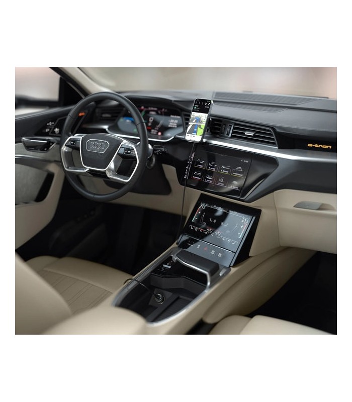 شارژر فندکی و شارژر بی‌سیم ساتچی مدل Satechi Qi2 Wireless Car Charger