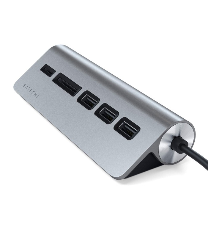 هاب ۴ در ۱ ساتچی مدل Satechi USB-C Combo Hub for Desktop