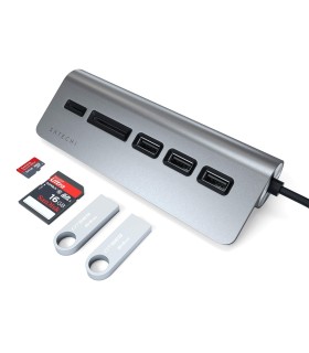 هاب ۴ در ۱ ساتچی مدل Satechi USB-C Combo Hub for Desktop