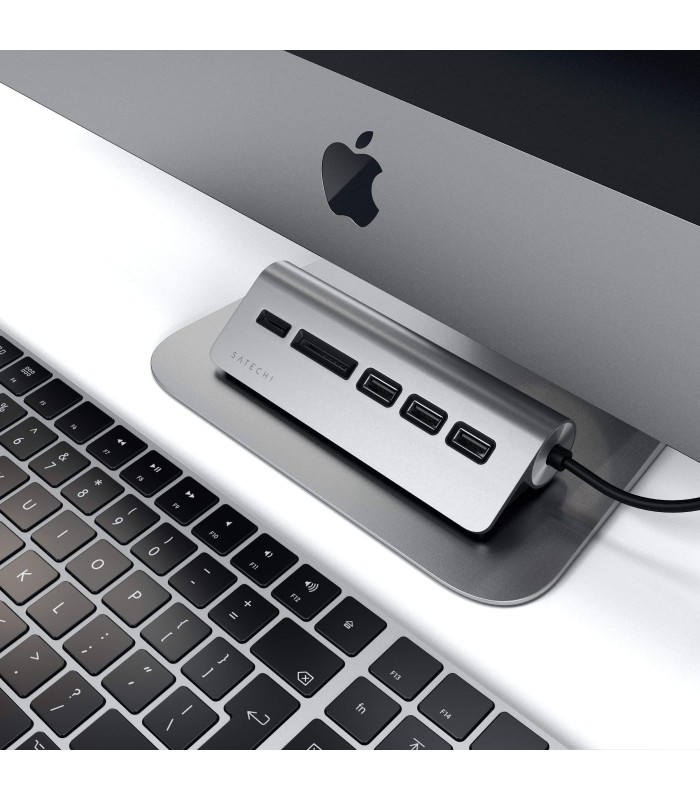 هاب ۴ در ۱ ساتچی مدل Satechi USB-C Combo Hub for Desktop