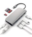 هاب ۸ در ۱ ساتچی مدل Satechi Type-C Multi-Port Adapter 4K with Ethernet