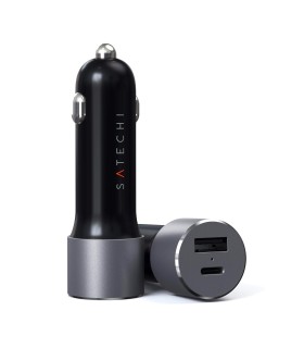 شارژر فندکی ۷۲ وات ساتچی مدل Satechi 72W Type-C PD Car Charger Adapter