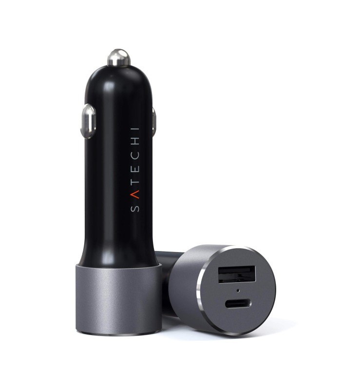 شارژر فندکی ۷۲ وات ساتچی مدل Satechi 72W Type-C PD Car Charger Adapter