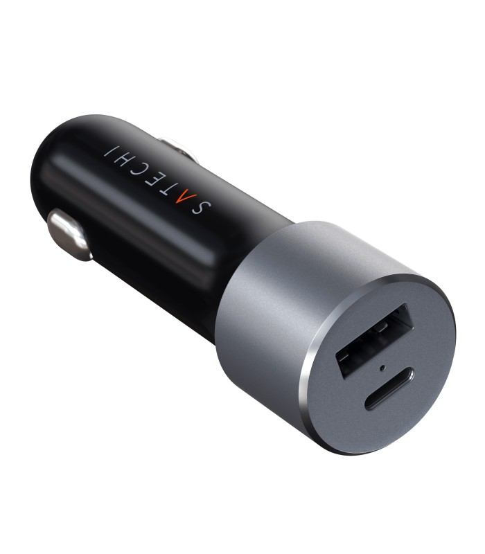 شارژر فندکی ۷۲ وات ساتچی مدل Satechi 72W Type-C PD Car Charger Adapter