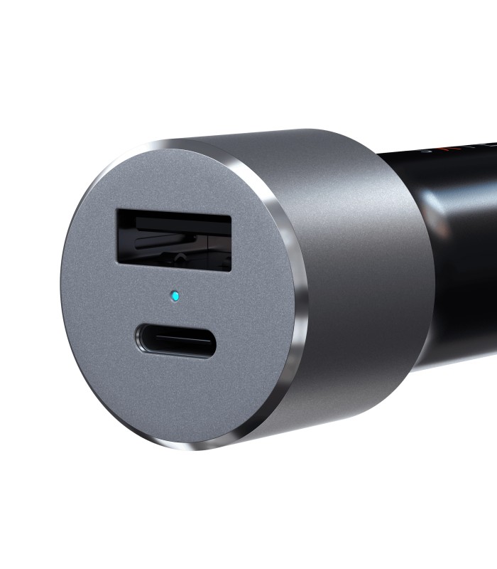 شارژر فندکی ۷۲ وات ساتچی مدل Satechi 72W Type-C PD Car Charger Adapter