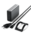 پورت شارژ ۱۶۵ وات ساتچی مدل Satechi 165W USB-C 4-Port PD GaN Charger