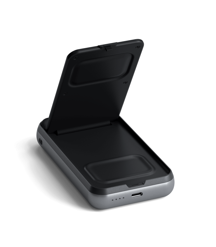 پایه شارژ بی‌سیم ساتچی مدل Satechi Duo Wireless Charger Power Stand