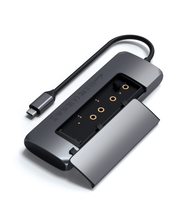 هاب ۵ در ۱ ساتچی Satechi USB-C Hybrid Multiport Adapter