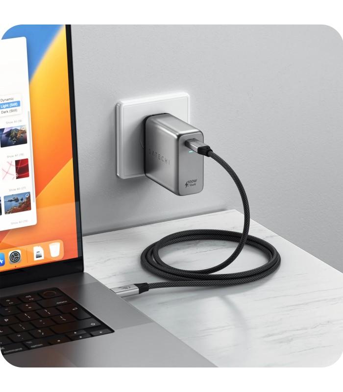 کابل Thunderbolt 4 دو سر USB-C ساتچی مدل Satechi USB4 Pro Cable
