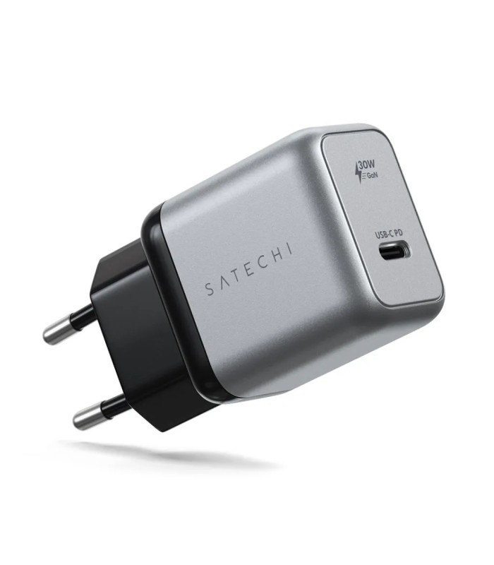 آداپتور ۳۰ وات ساتچی مدل Satechi 30W USB-C GAN CHARGER EU