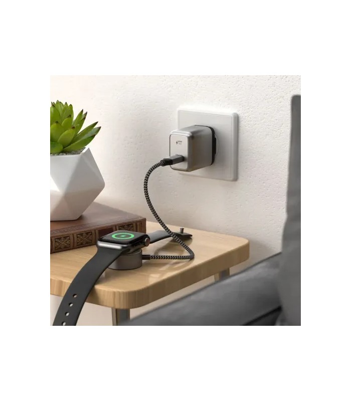 آداپتور ۳۰ وات ساتچی مدل Satechi 30W USB-C GAN CHARGER EU