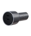 شارژر فندکی ۴۰ وات ساتچی مدل Satechi 40W DUAL USB-C PD CAR CHARGER