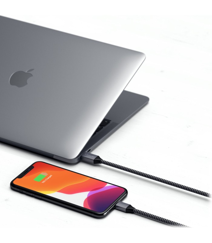 کابل USB-C به لایتنیگ ساتچی مدل Satechi TYPE-C TO LIGHTNING CABLE 1.8m
