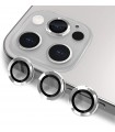 محافظ لنز دوربین گوشی 12Pro Max رنگ نقره ای