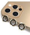 محافظ لنز دوربین گوشی 12Pro Max رنگ طلایی