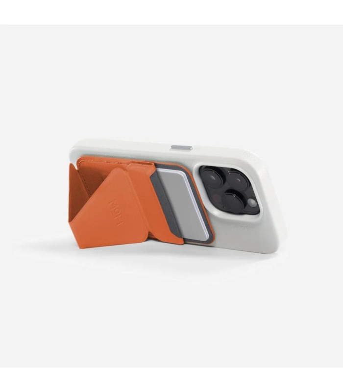 جا کارتی مگ‌سیف استند مافت مدل MOFT Snap-on Phone Stand & Wallet MOVAS - رنگ سبز تیره