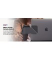 هولدر لپ‌تاپی مافت مدل MOFT Flip Laptop Phone Mount - رنگ خاکستری
