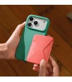 جا کارتی مگ‌سیف استند مافت مدل MOFT Snap-on Phone Stand & Wallet MOVAS - رنگ بژ