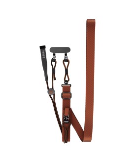 بند کراس‌بادی مافت مدل MOFT Adjustable Long Lanyard (upgraded version) - رنگ قهوه‌ای