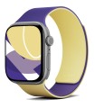 بند دورو اپل واچ مافت مناسب اپل واچ ۴۴, ۴۵, ۴۶, ۴۹ میلی‌متر مدل MOFT Snap Duo Watch Band - رنگ زرد و بنفش