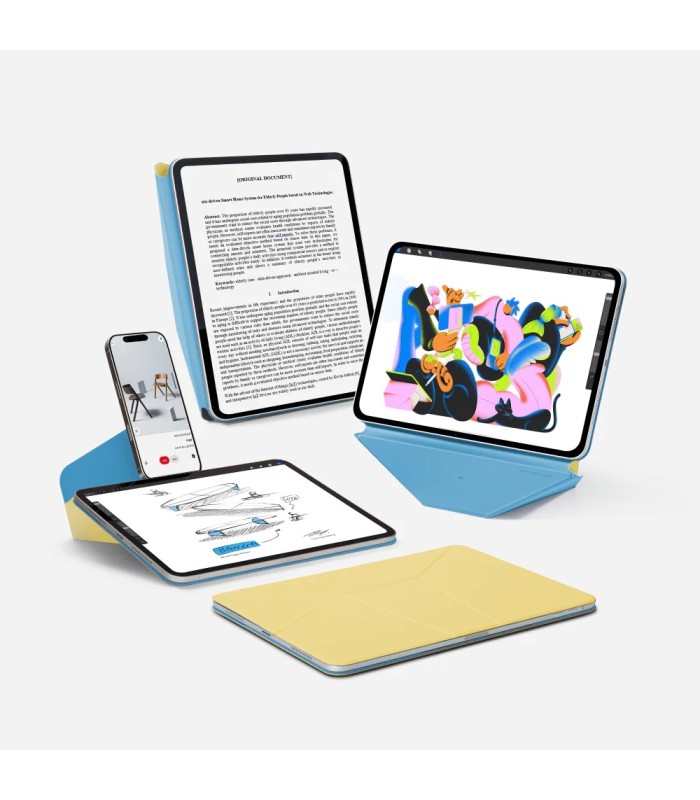 قاب مافت مناسب آیپد ایر ۱۳ اینچی M4, M3, M2 مدل MOFT Dynamic Folio - رنگ مشکی