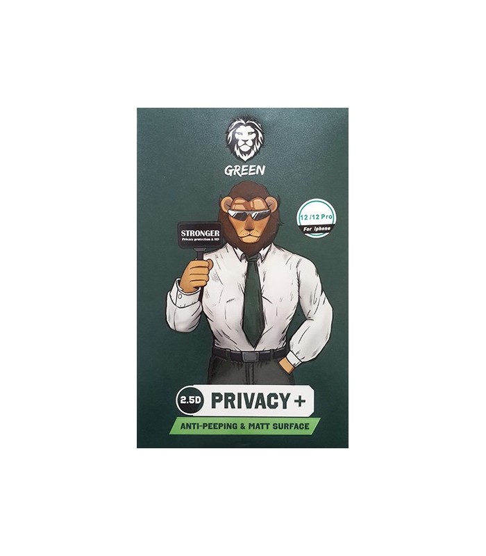گلس مات گرین مدل+ 2.5 D Privacy  مناسب برای گوشی 12 Pro Max