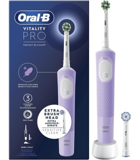 مسواک برقی اورال بی مدل Oral-B Vitality Pro - رنگ بنفش