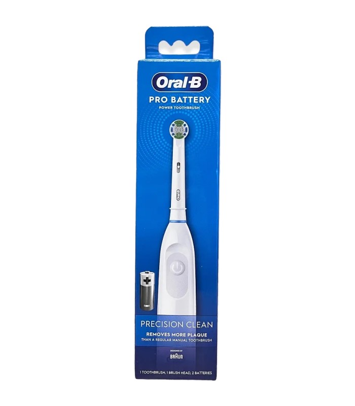 مسواک برقی اورال‌بی مدل Oral-B Pro Battery - رنگ سفید