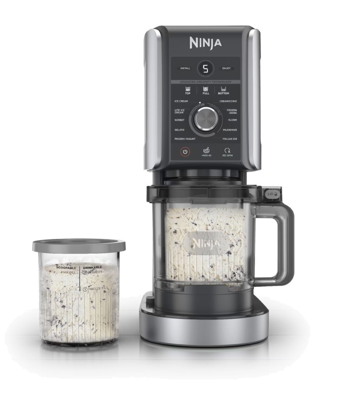 بستنی‌ساز نینجا مدل Ninja CREAMi Deluxe 11-in-1 Ice Cream Maker NC501