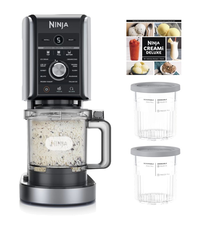 بستنی‌ساز نینجا مدل Ninja CREAMi Deluxe 11-in-1 Ice Cream Maker NC501