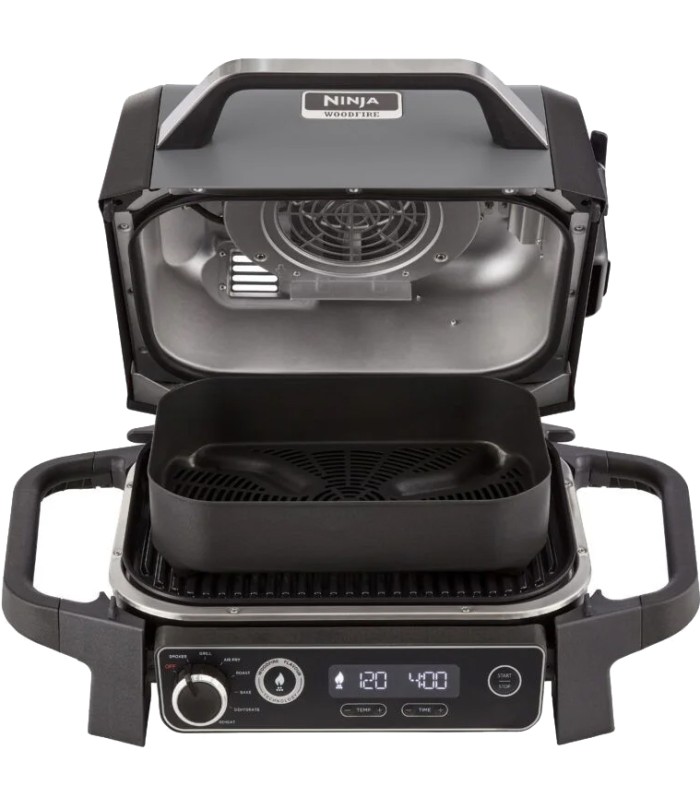 گریل و باربیکیو برقی نینجا مدل Ninja Woodfire Electric BBQ Grill & Smoker OG701
