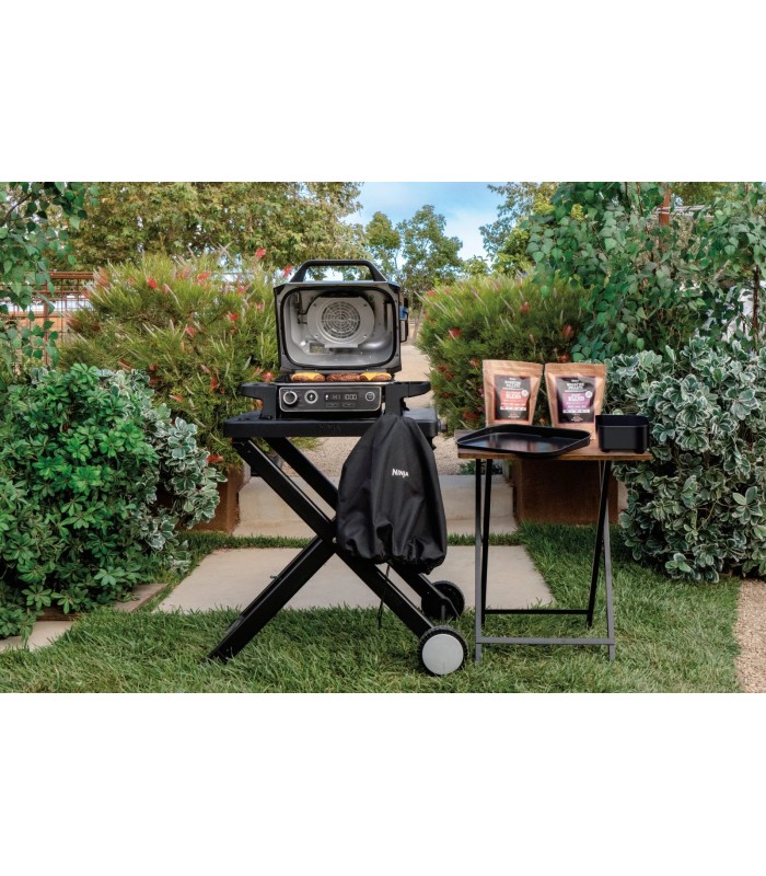 گریل و باربیکیو برقی نینجا مدل Ninja Woodfire Electric BBQ Grill & Smoker OG701