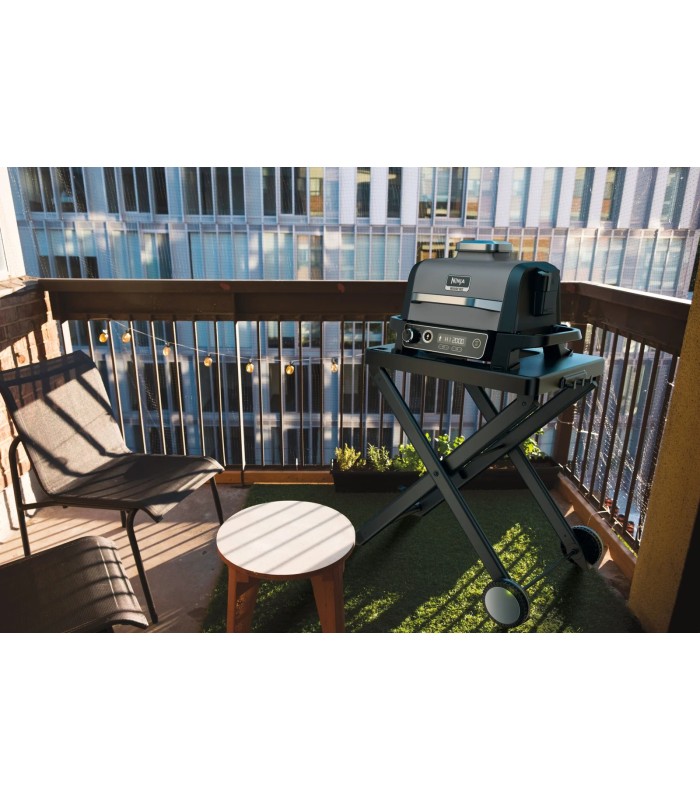 گریل و باربیکیو برقی نینجا مدل Ninja Woodfire Electric BBQ Grill & Smoker OG701