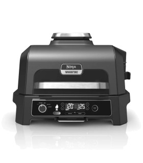 گریل و باربیکیو برقی نینجا مدل Ninja Woodfire Pro XL Electric BBQ Grill and smoker OG850