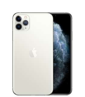 گوشی موبایل اپل مدل iPhone 11 Pro Max ظرفیت 64 گیگابایت نقره ای دو سیم کارت