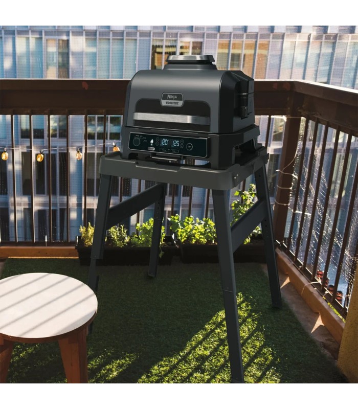 گریل و باربیکیو برقی نینجا مدل Ninja Woodfire Pro XL Electric BBQ Grill and smoker OG850