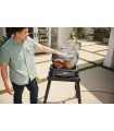 گریل و باربیکیو برقی نینجا مدل Ninja Woodfire Pro XL Electric BBQ Grill and smoker OG850