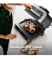 گریل و باربیکیو برقی نینجا مدل Ninja Foodi XL Indoor Grill and Air Fryer with Thermometer DG551