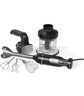 گوشت‌کوب برقی و همزن نینجا مدل Ninja Foodi 3-in-1 Hand Blender Mixer Chopper CI100