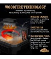 گریل و باربیکیو برقی نینجا مدل Ninja Woodfire Pro Connect XL Electric BBQ Grill & Smoker OG901