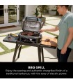 گریل و باربیکیو برقی نینجا مدل Ninja Woodfire Pro Connect XL Electric BBQ Grill & Smoker OG901