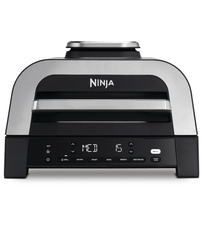 گریل و باربیکیو برقی نینجا مدل Ninja Foodi XL Indoor Grill and Air Fryer with Thermometer DG551