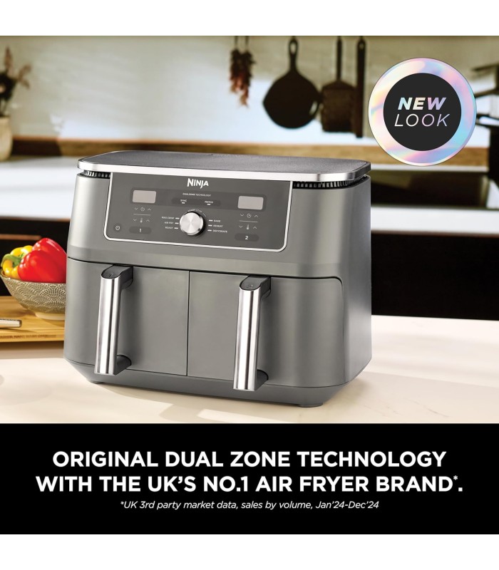 هواپز نینجا مدل Ninja Dual Zone 6-in-1 Air Fryer 7.6L DZ300
