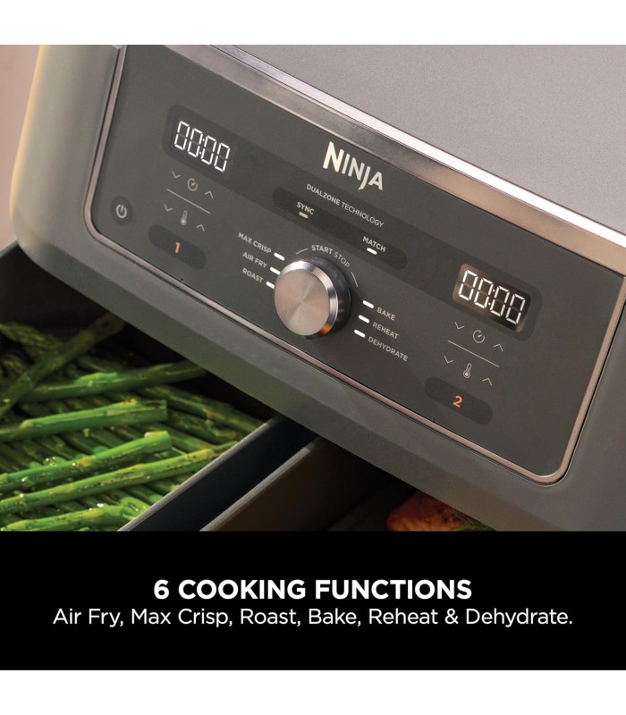 هواپز نینجا مدل Ninja Dual Zone 6-in-1 Air Fryer 7.6L DZ300