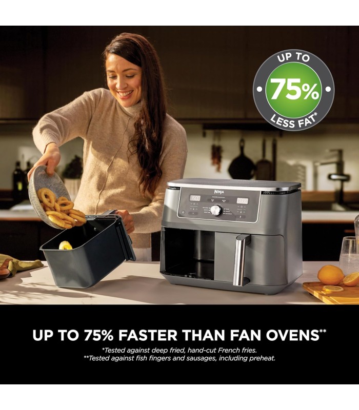 هواپز نینجا مدل Ninja Dual Zone 6-in-1 Air Fryer 7.6L DZ300